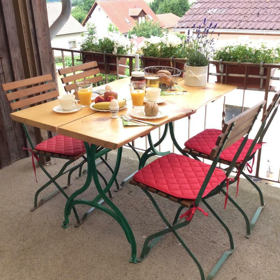 Ferienwohnung Am Reinhardswald -Buchenzweig- Trendelburg Exteriér fotografie